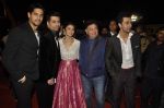 Sidharth Malhotra, Karan Johar, Ali Bhatt, Rishi Kapoor, Ranbir Kapoor at Umang police show on 19th Jan 2016
